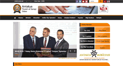 Desktop Screenshot of antakyatso.org.tr